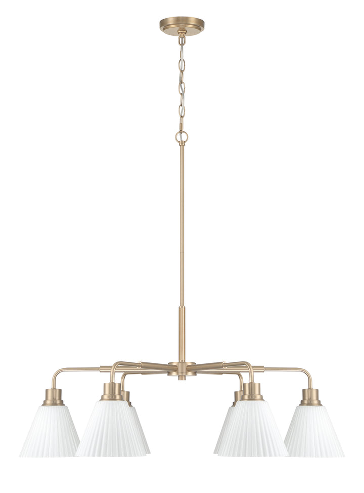 Pleated II Chandelier by Craftmade - view 19