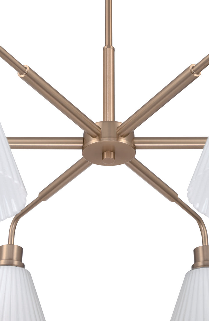 Pleated II Chandelier by Craftmade - view 22