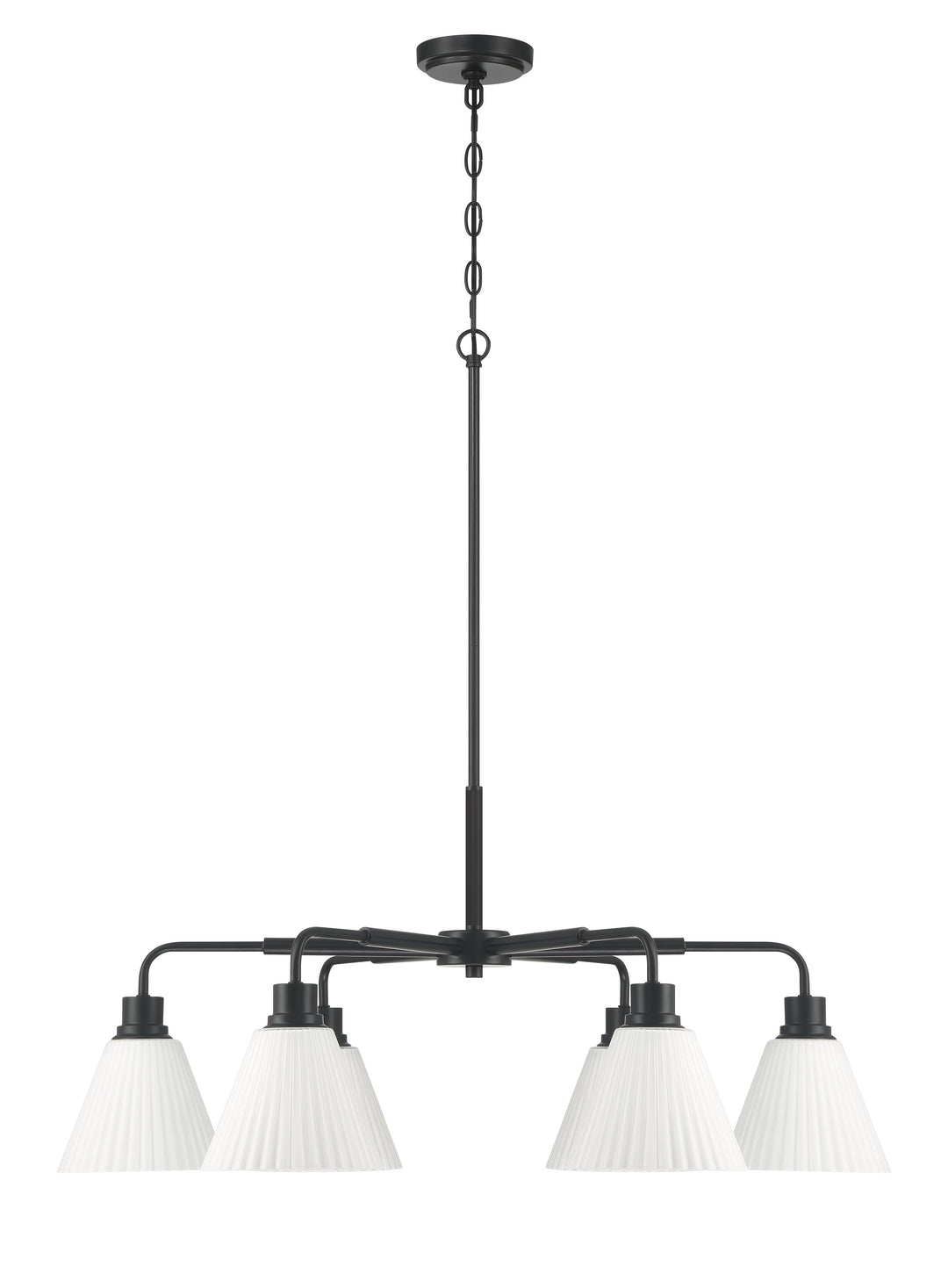 Pleated II Chandelier by Craftmade - view 13