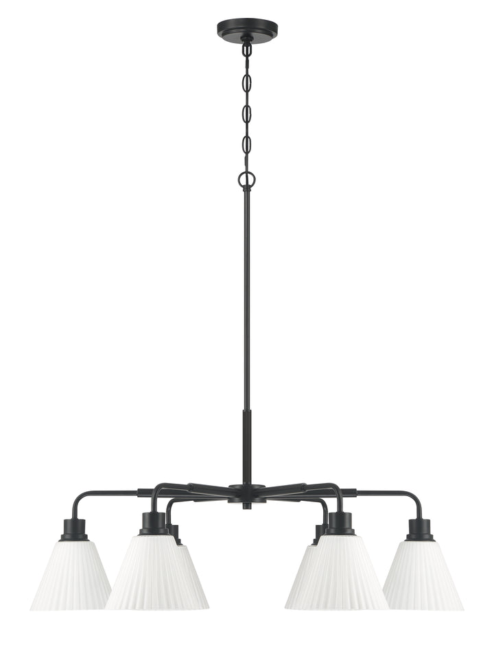 Pleated II Chandelier by Craftmade - view 13