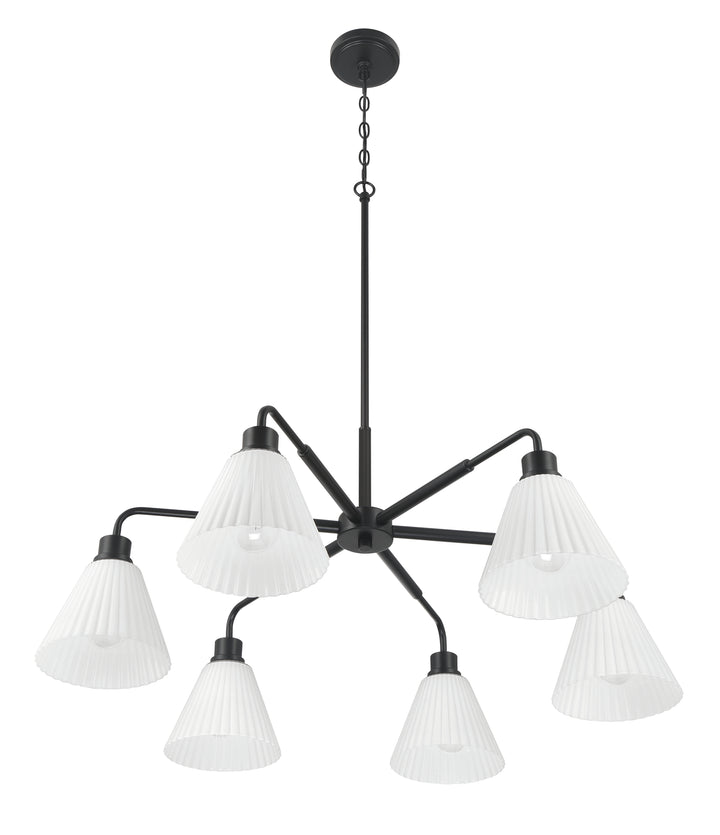 Pleated II Chandelier by Craftmade - view 14