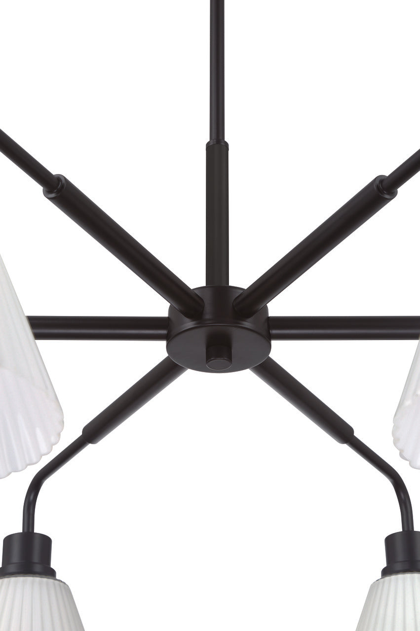 Pleated II Chandelier by Craftmade - view 16