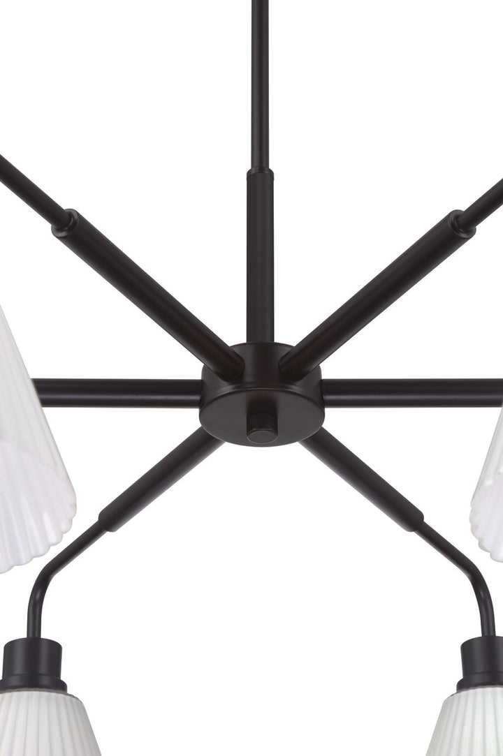 Pleated II Chandelier by Craftmade - view 16