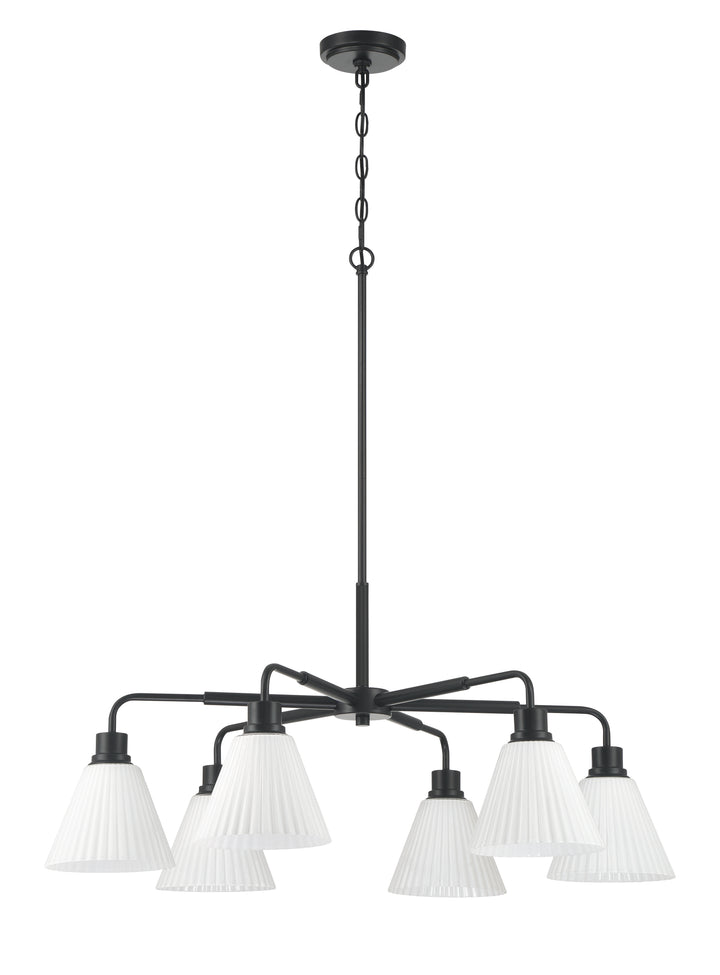 Pleated II Chandelier by Craftmade - view 12