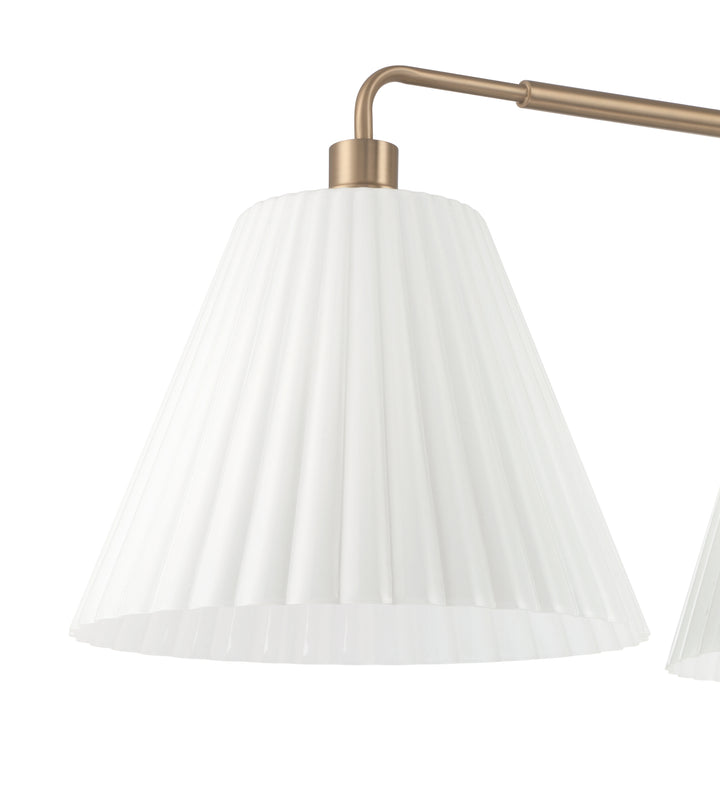 Pleated II 3-Light Island Light by Craftmade - view 11