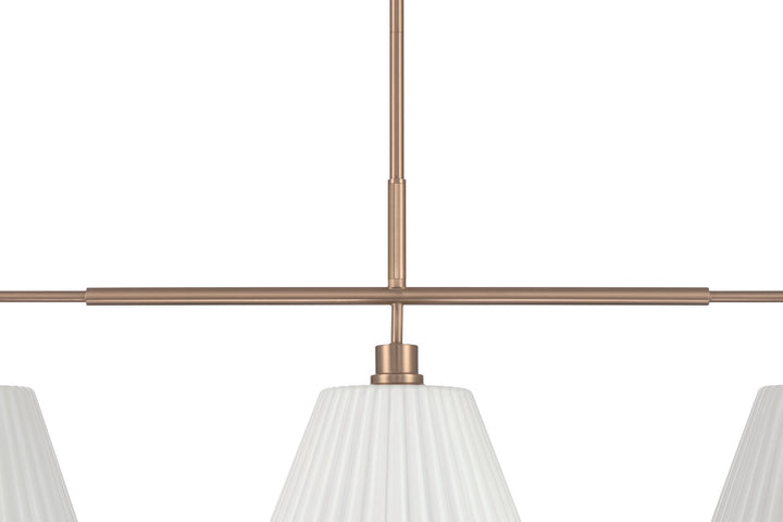 Pleated II 3-Light Island Light by Craftmade - view 12