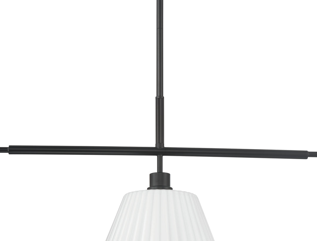 Pleated II 3-Light Island Light by Craftmade - view 6