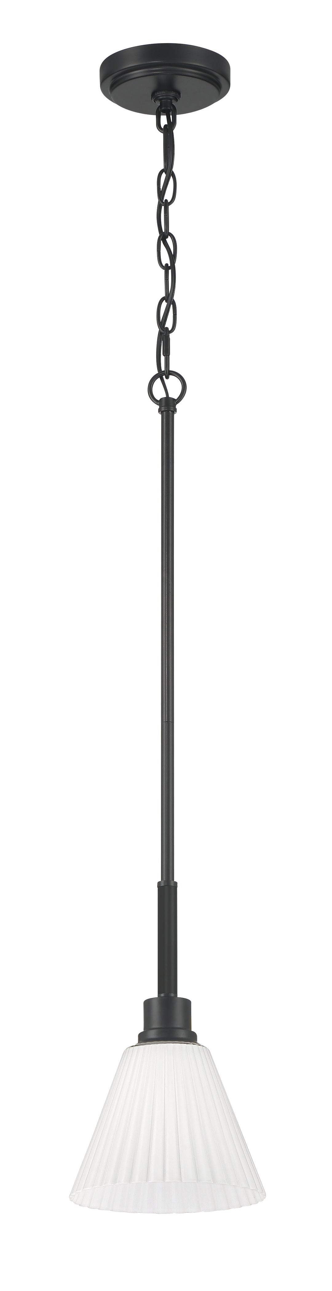 Pleated II Pendant by Craftmade - view 22