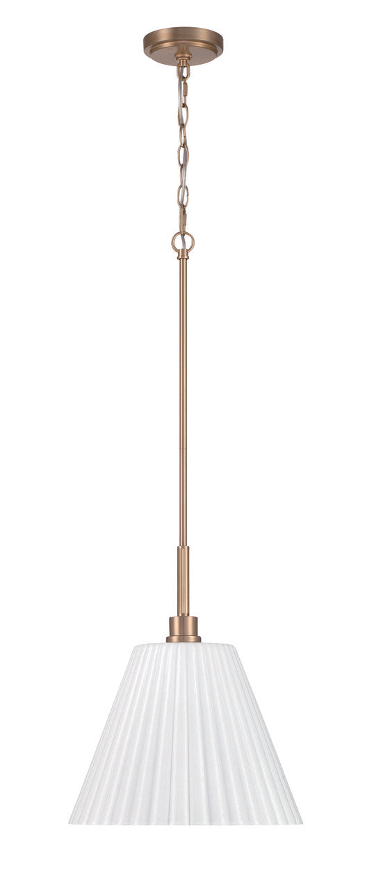 Pleated II Pendant by Craftmade - view 8