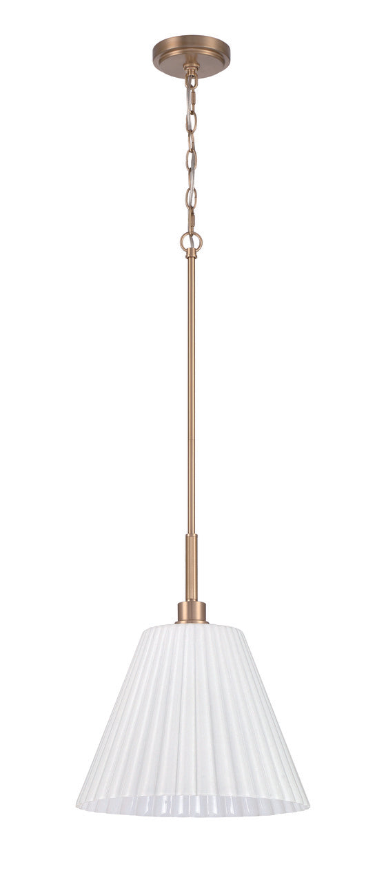 Pleated II Pendant by Craftmade - view 7