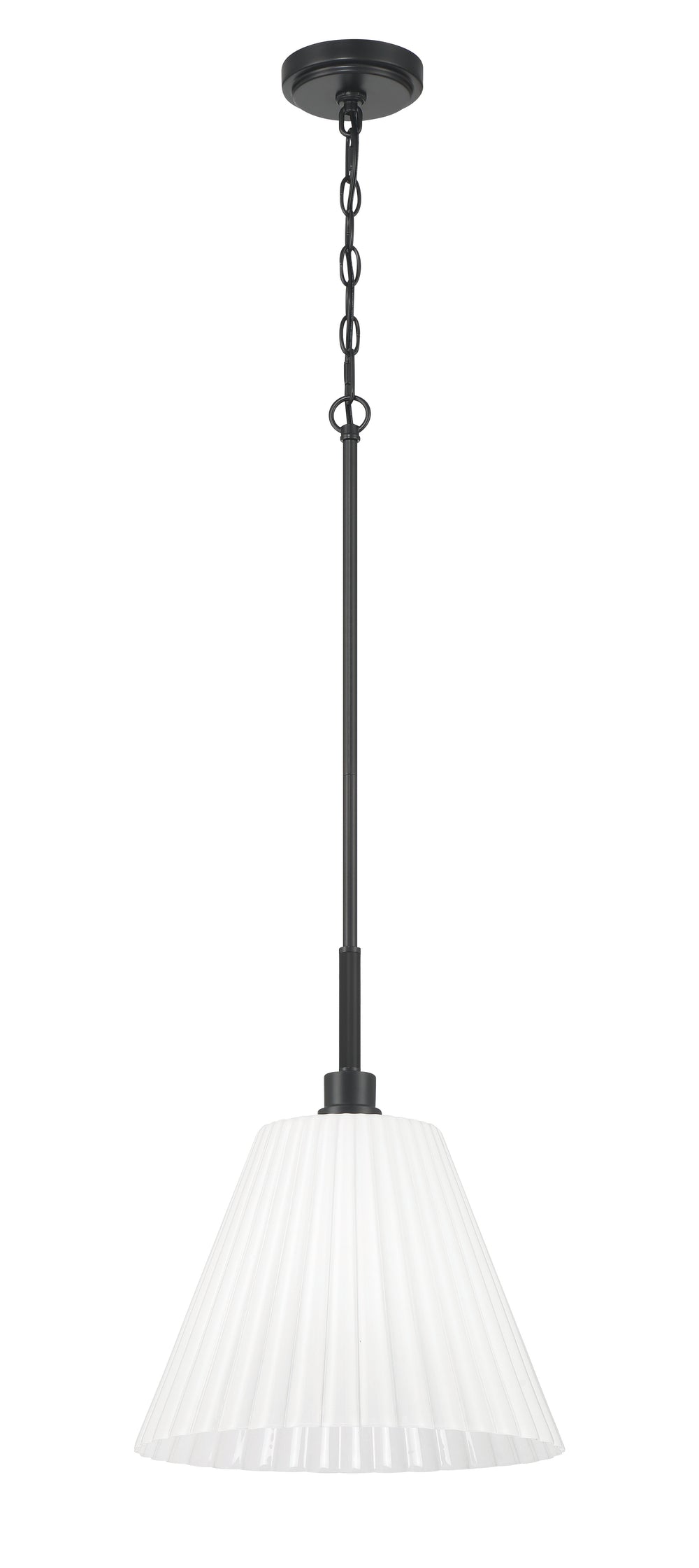 Pleated II Pendant by Craftmade - view 2