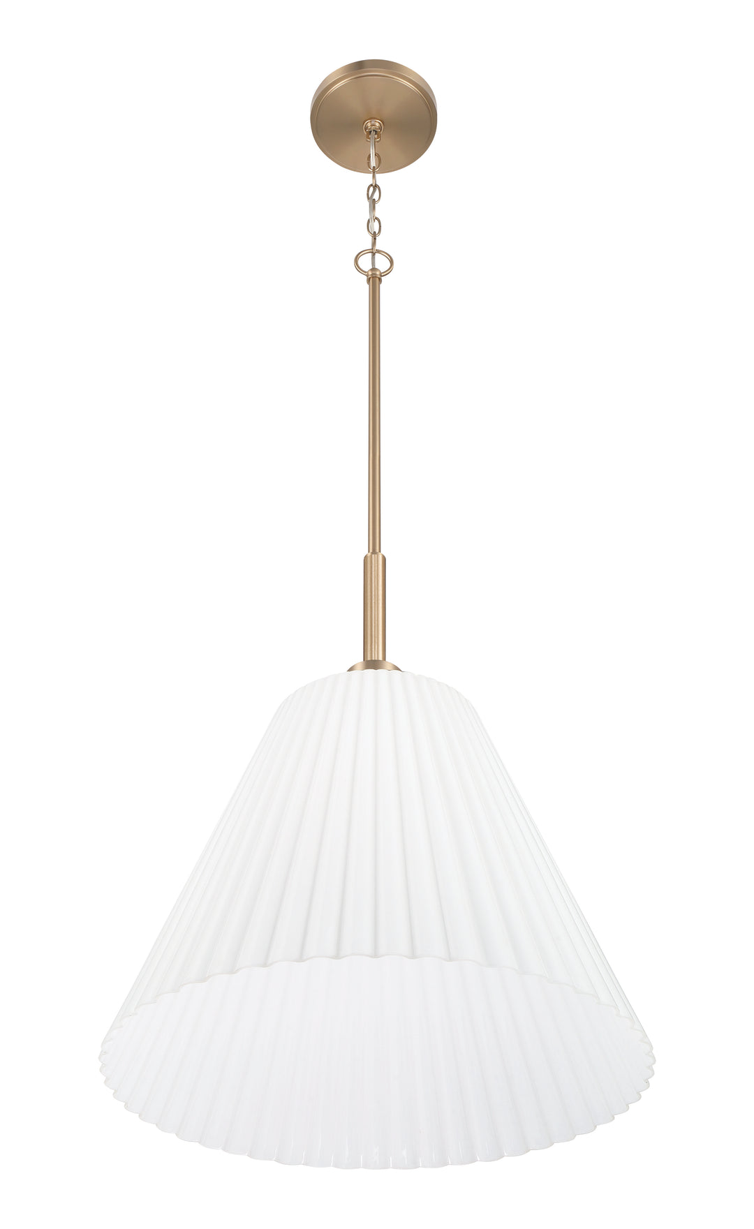 Pleated II Pendant by Craftmade - view 19