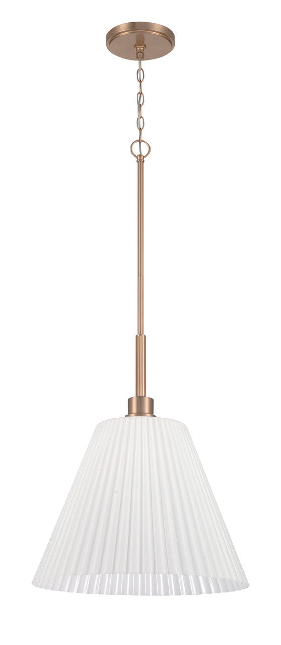 Pleated II Pendant by Craftmade - view 17