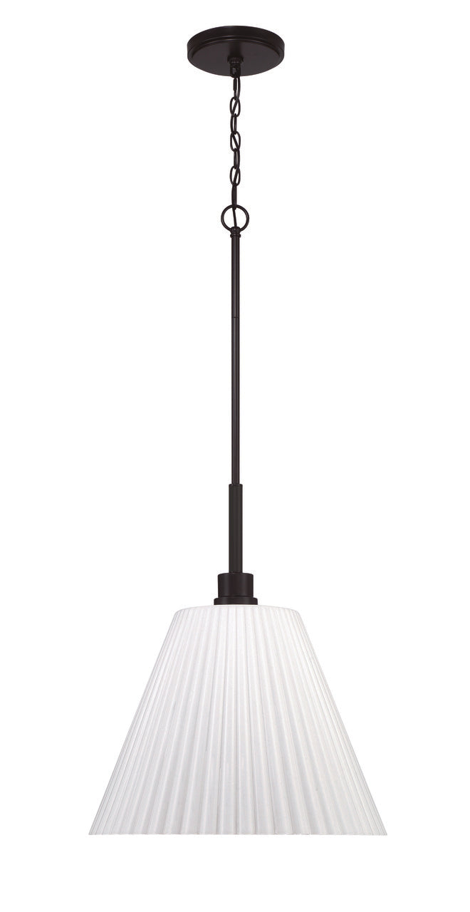 Pleated II Pendant by Craftmade - view 13