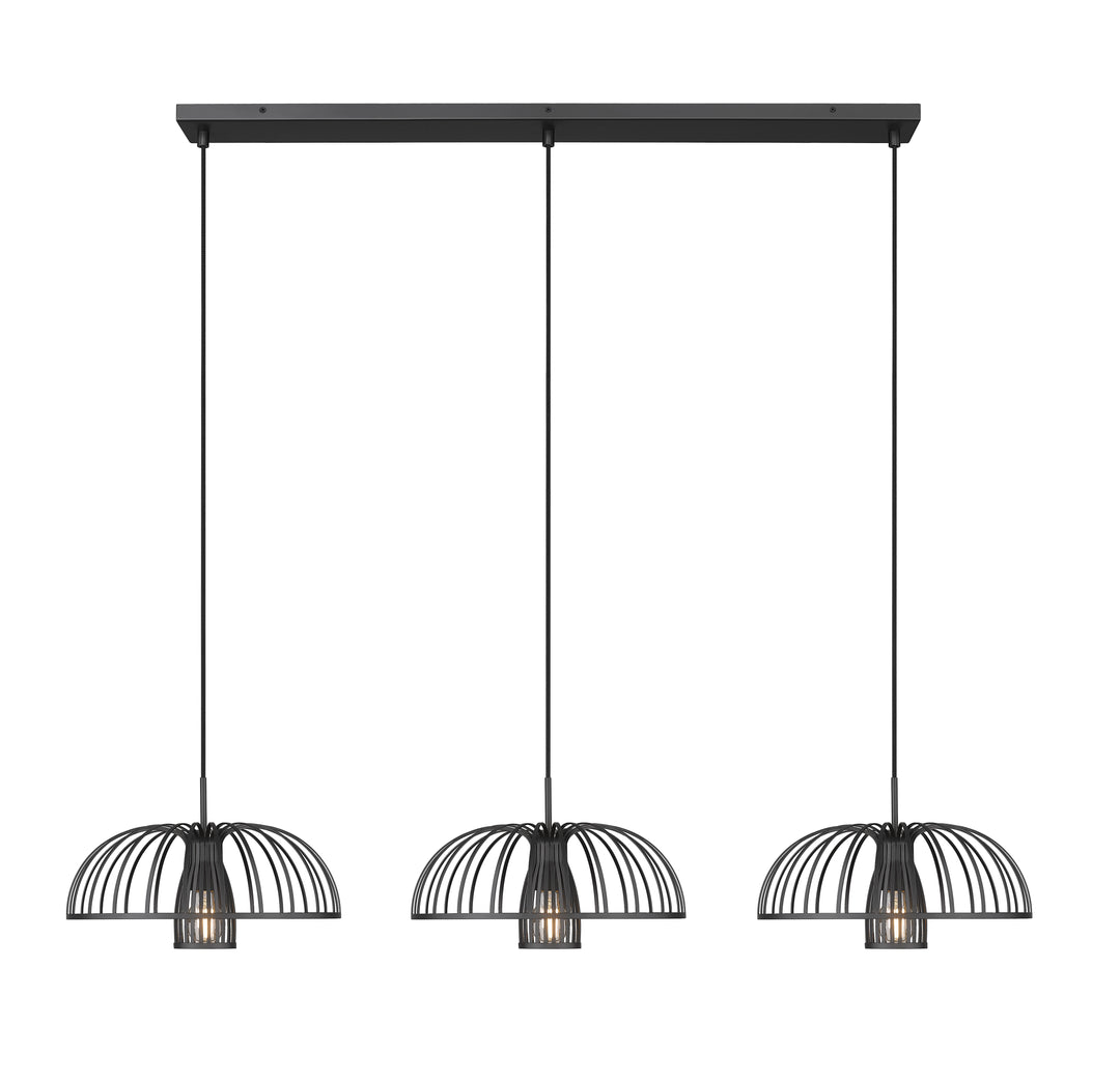 Valencia - 3 Light Linear Chandelier