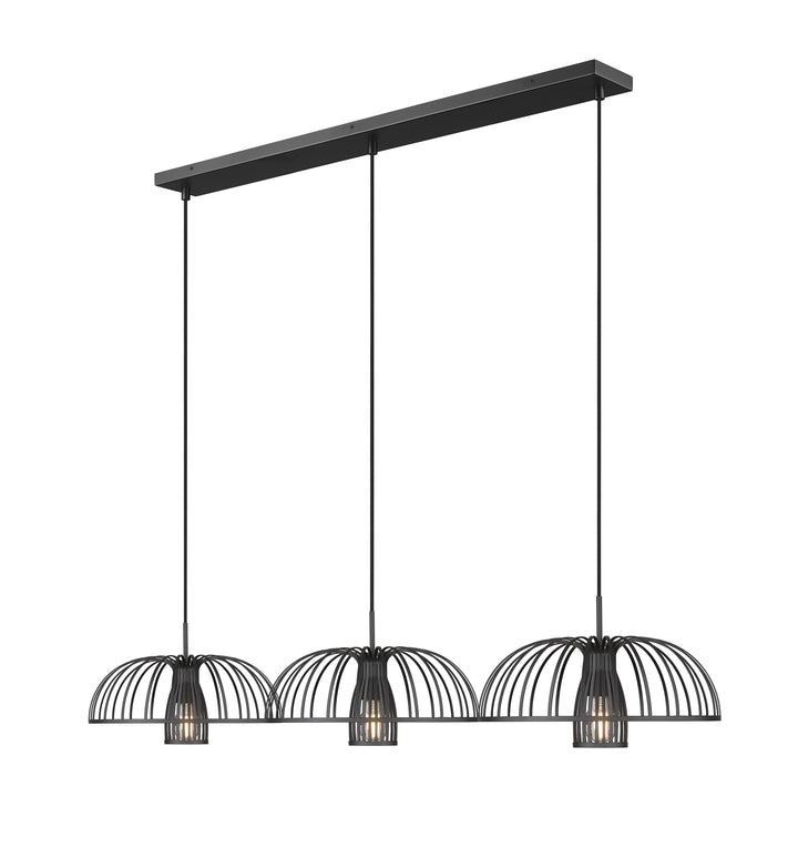 Valencia - 3 Light Linear Chandelier