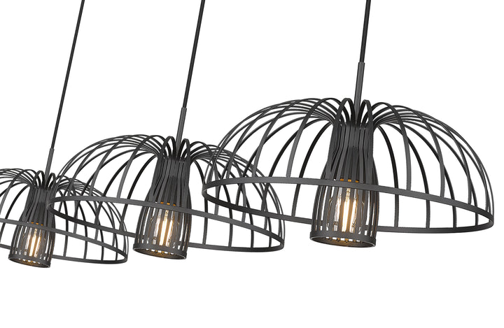 Valencia - 3 Light Linear Chandelier