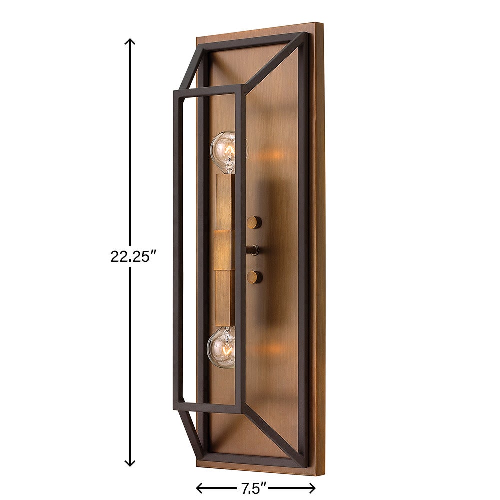 Fulton Large Two Light Sconce