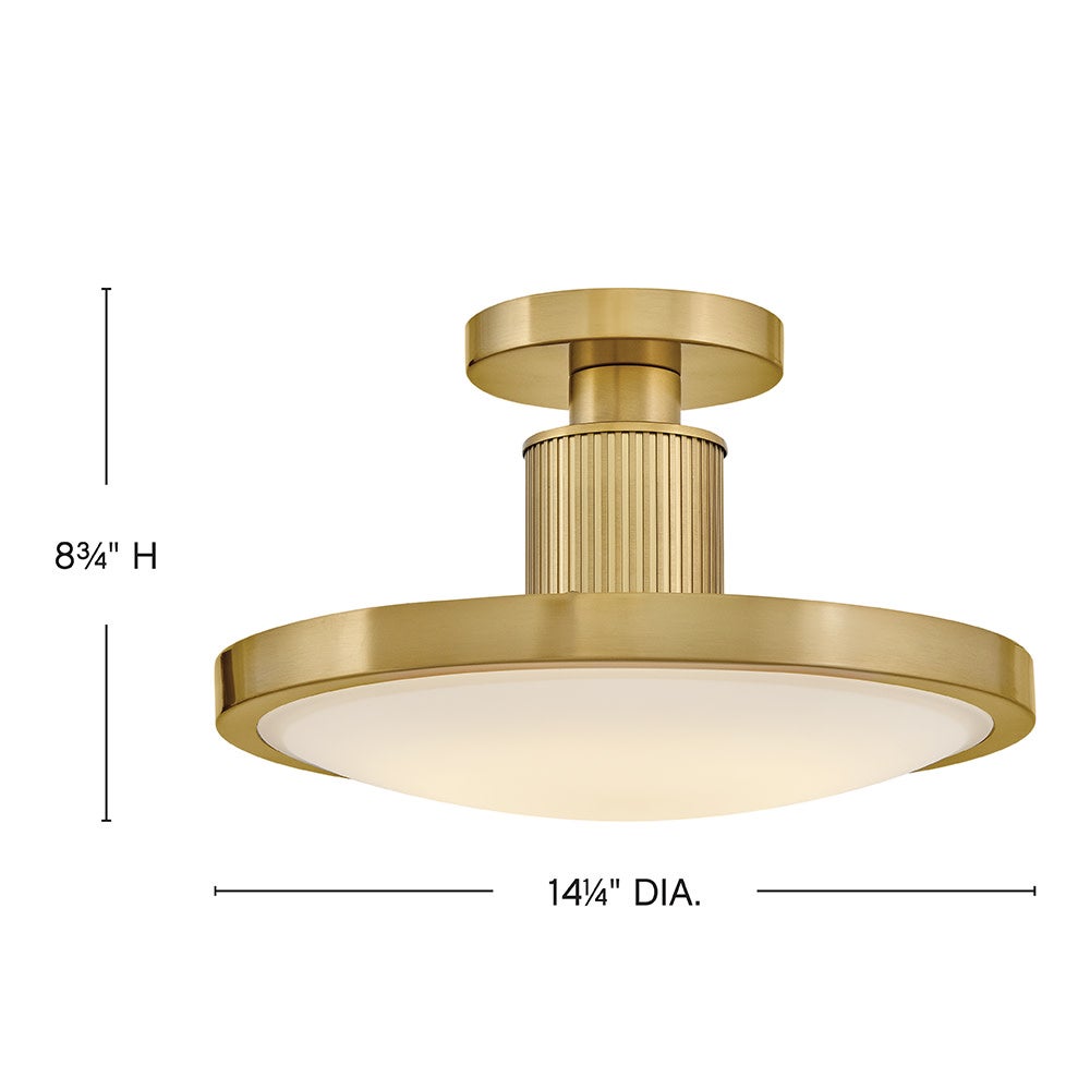 Kieran Medium Semi-Flush Mount
