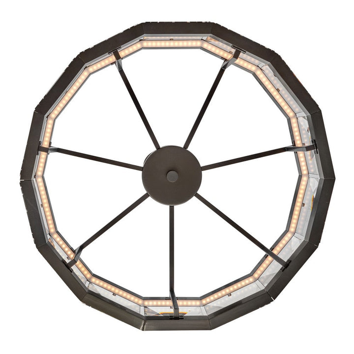 Jolie Medium LED Drum Chandelier
