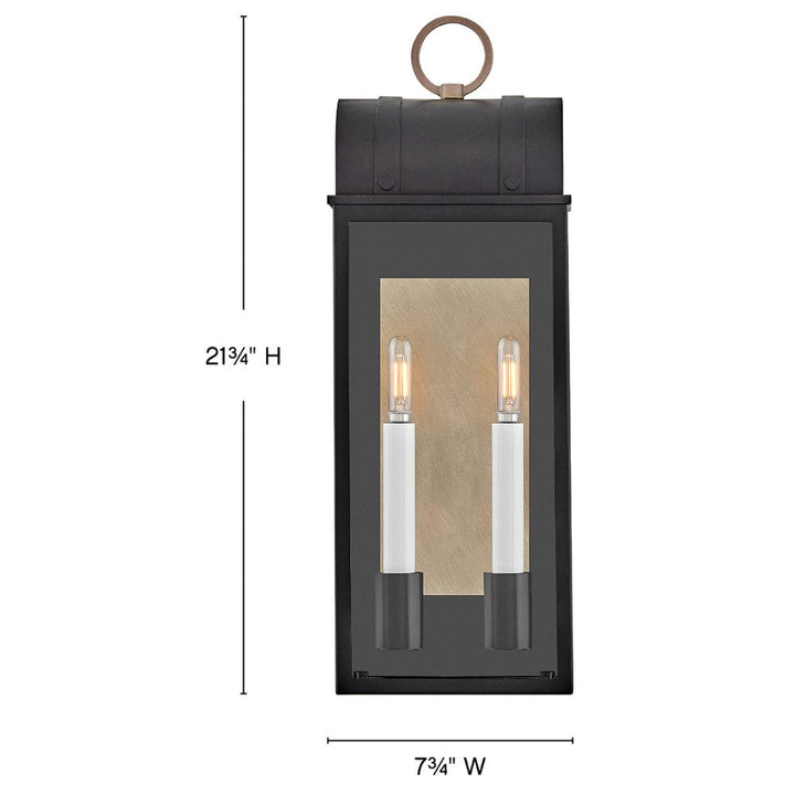 Campbell Wall Mount Lantern