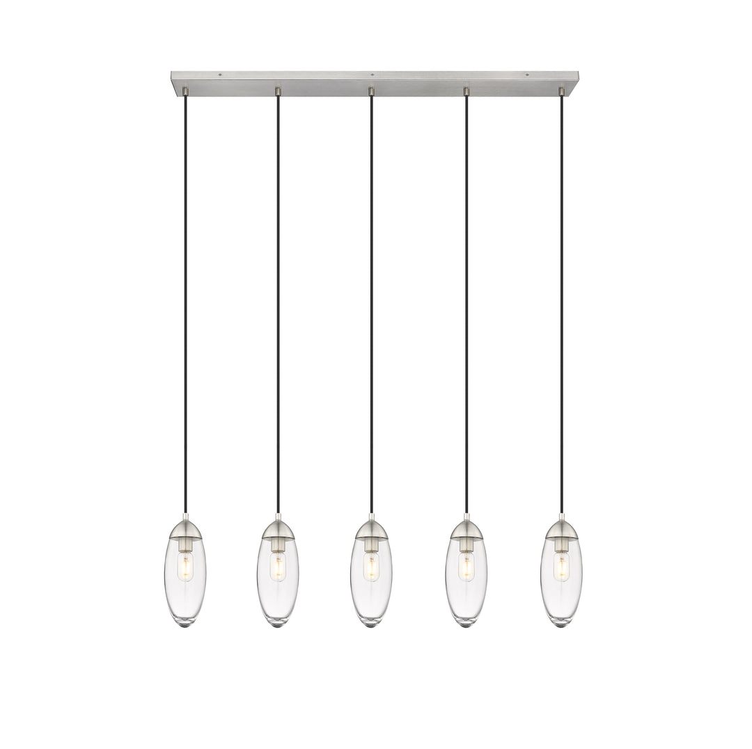 Arden - Linear Chandelier in Brushed Nickel by Z-Lite