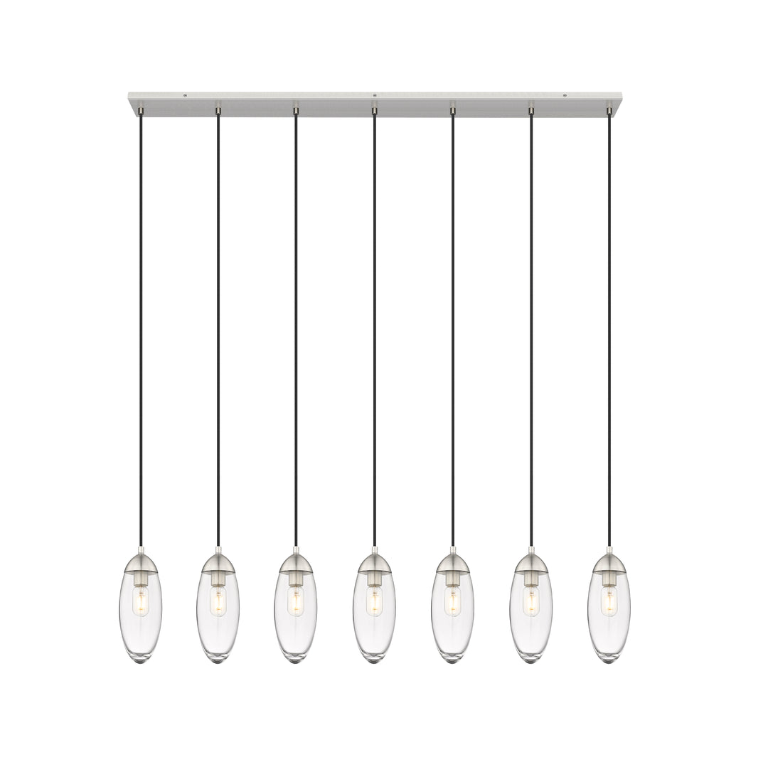 Arden - Linear Chandelier in Brushed Nickel by Z-Lite