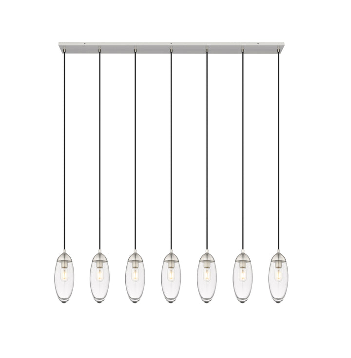 Arden - Linear Chandelier in Brushed Nickel by Z-Lite