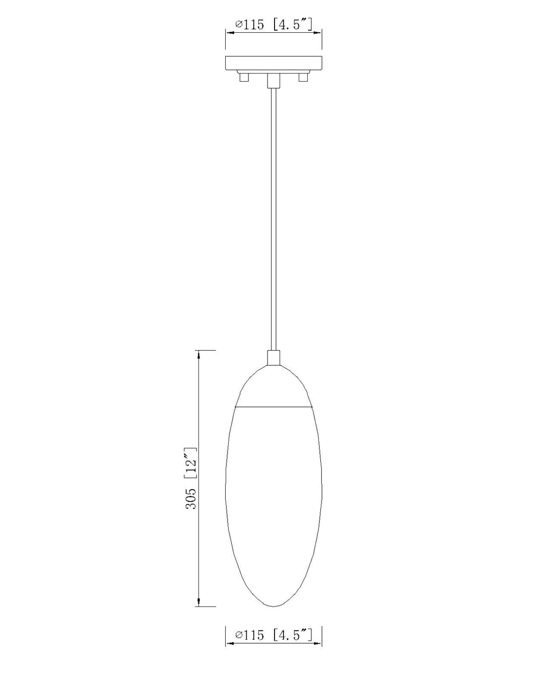 Arden - 1 Light Pendant