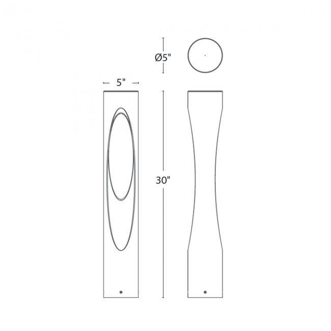 Scoop LED Bollard