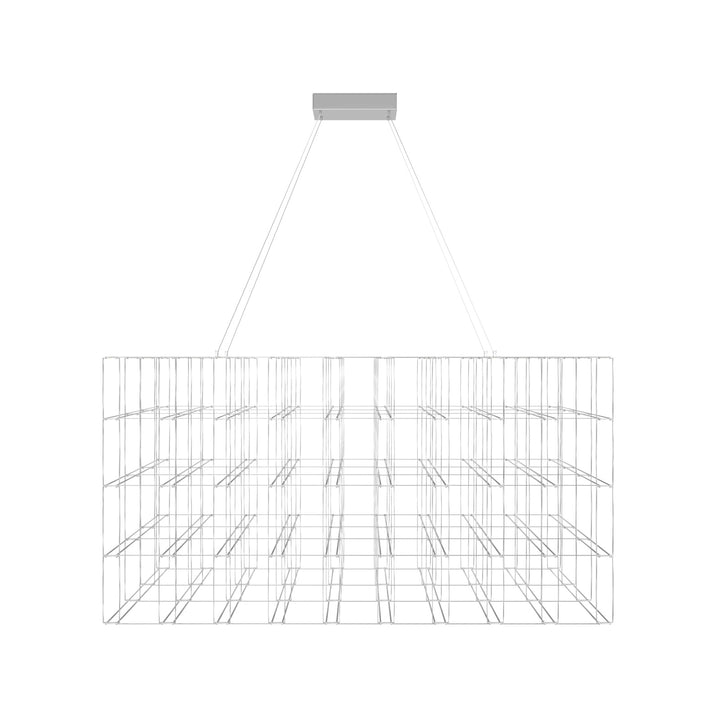 Argyle Linear LED Chandelier by Avenue Lighting - view 6