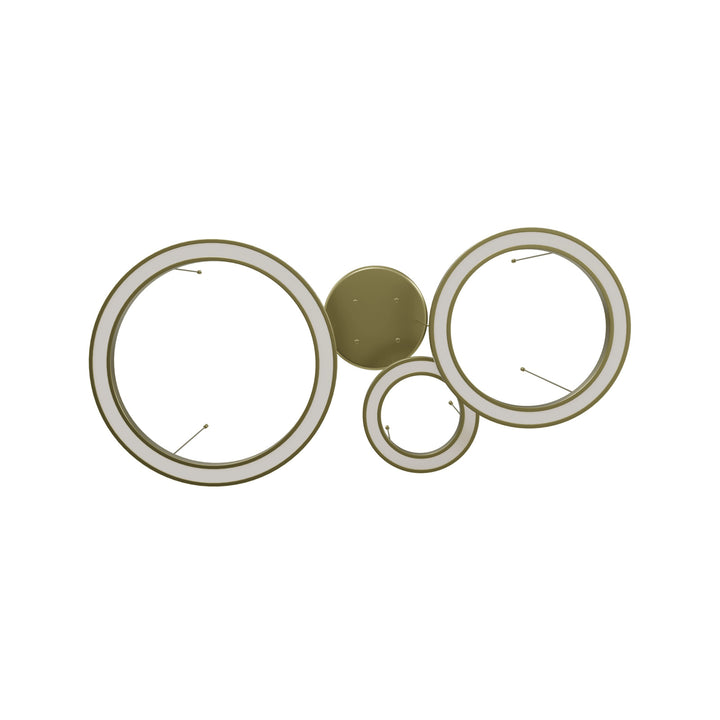 Aria 3-Ring LED Chandelier by Avenue Lighting - view 5