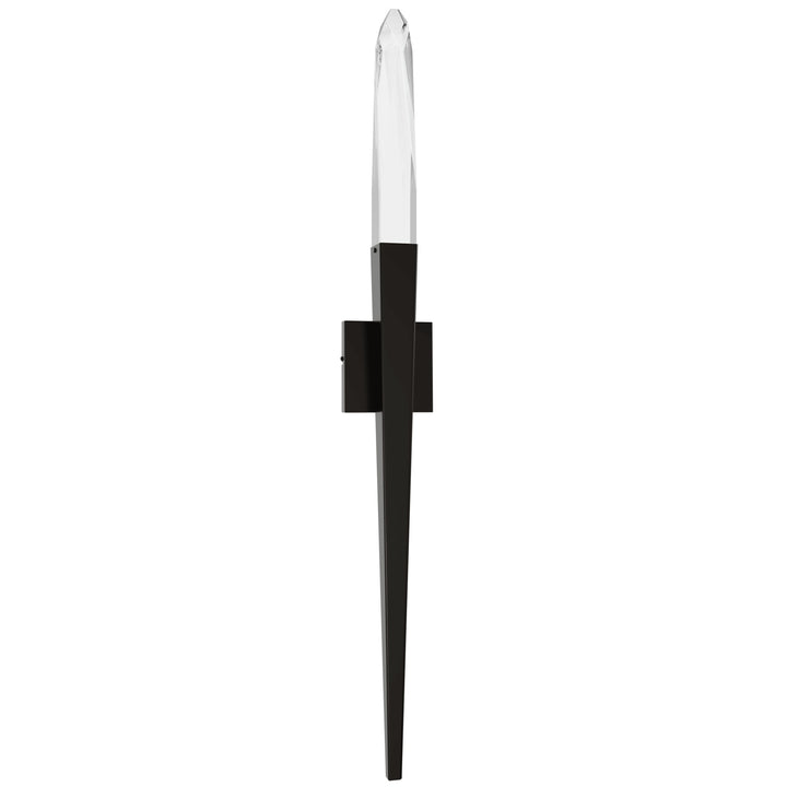 Aspen LED Wall Sconce in Dark Bronze/Clear Crystal by Avenue Lighting