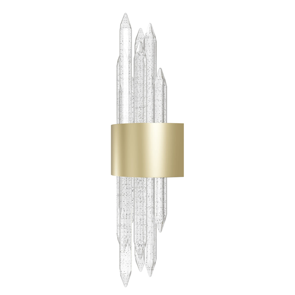 The Original Aspen Bubbled Crystal Rods LED Wall Sconce by Avenue Lighting - view 2