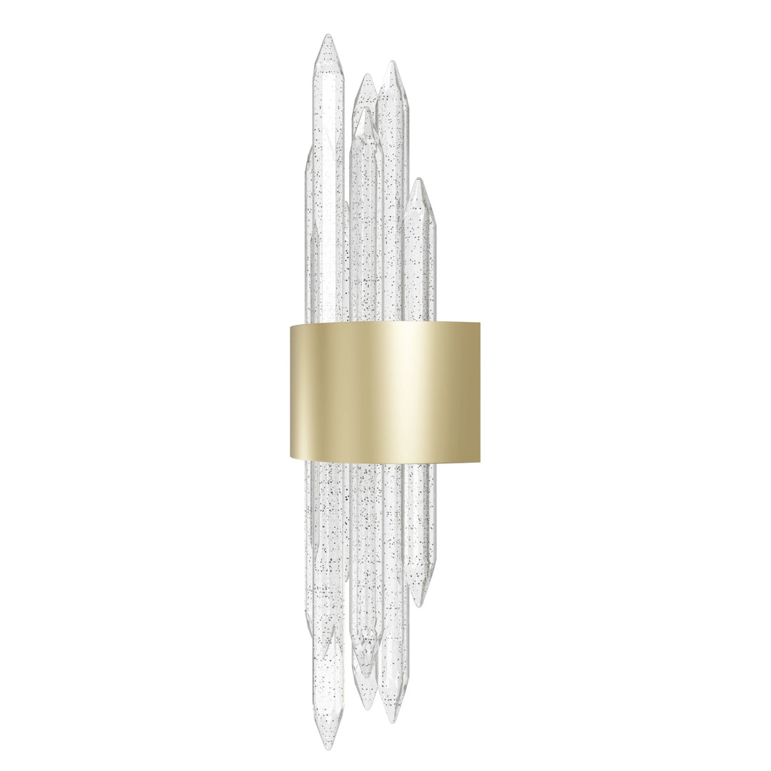 The Original Aspen Bubbled Crystal Rods LED Wall Sconce by Avenue Lighting - view 2