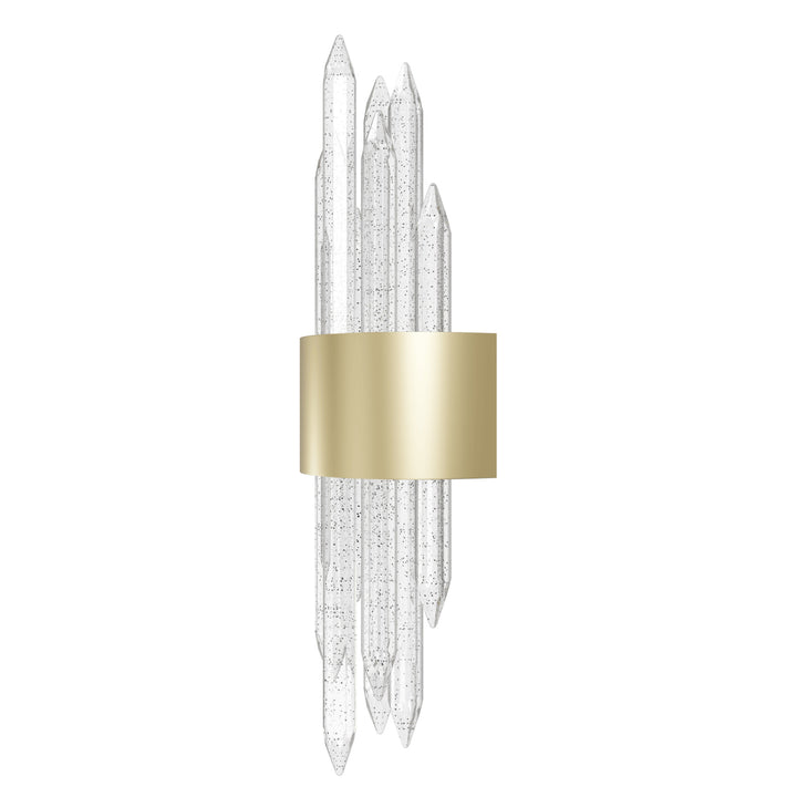 The Original Aspen Bubbled Crystal Rods LED Wall Sconce by Avenue Lighting - view 2
