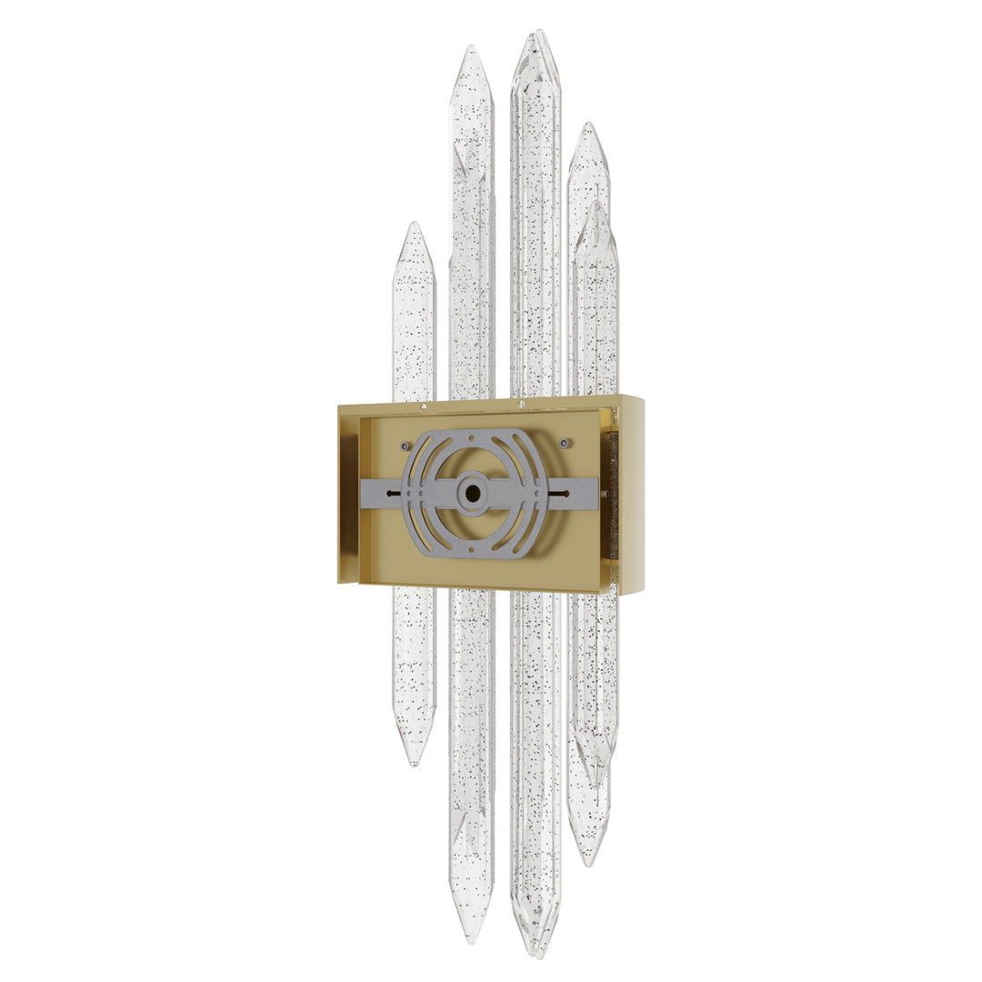 The Original Aspen Bubbled Crystal Rods LED Wall Sconce by Avenue Lighting - view 3
