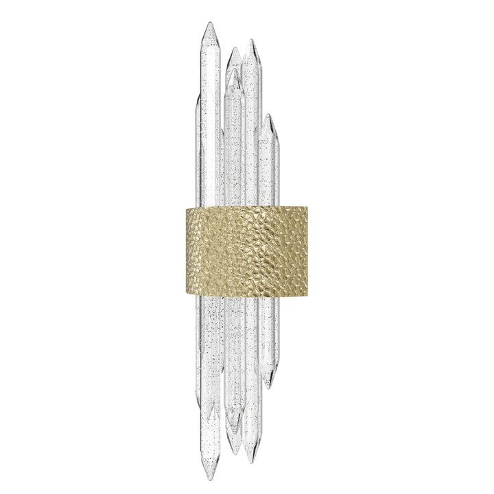 The Original Aspen Bubbled Crystal Rods LED Wall Sconce by Avenue Lighting - view 12