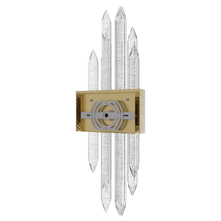 The Original Aspen Bubbled Crystal Rods LED Wall Sconce by Avenue Lighting - view 13