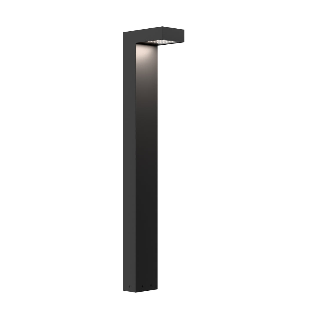 Grand Ledge 12V Bollard in Black on Aluminum by WAC Lighting
