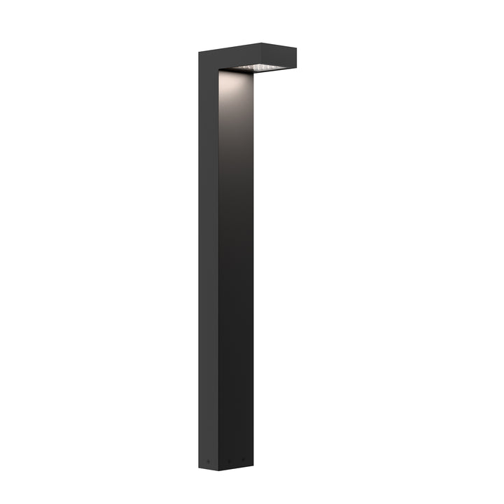 Grand Ledge 120-277V Bollard in Black on Aluminum by WAC Lighting