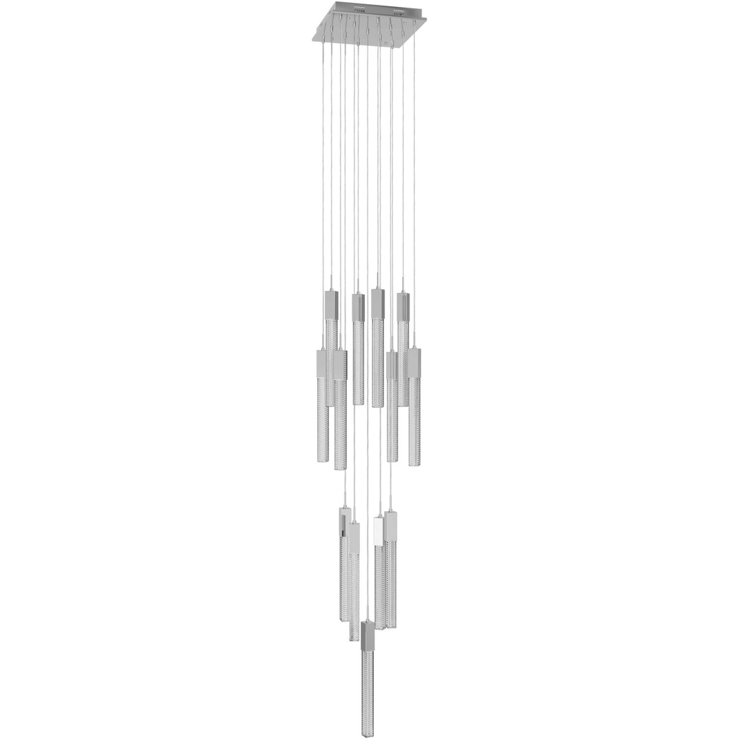 Boa Sputnik Chandelier in Polished Chrome/Studded Crystals by Avenue Lighting