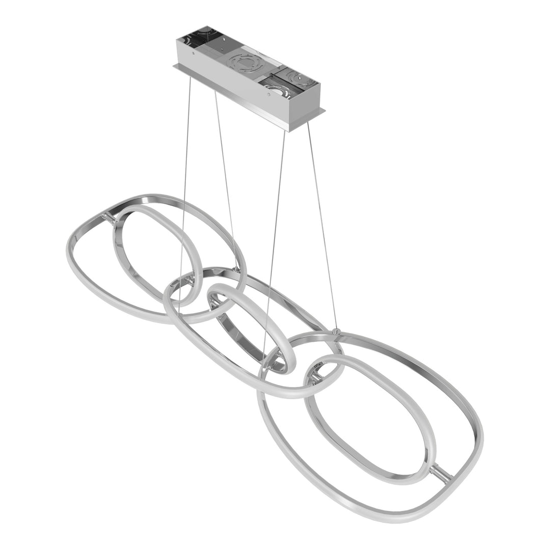 Circa 6-Ring LED Pendant by Avenue Lighting - view 16