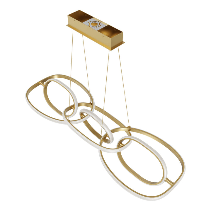 Circa 6-Ring LED Pendant by Avenue Lighting - view 24