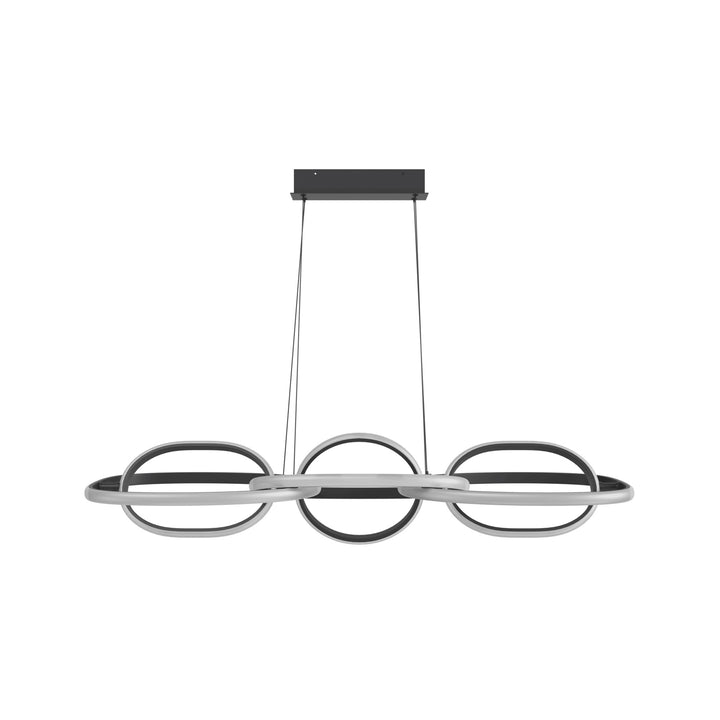 Circa 6-Ring LED Pendant by Avenue Lighting - view 6