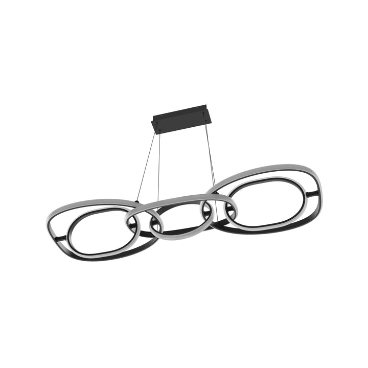 Circa 6-Ring LED Pendant by Avenue Lighting - view 3