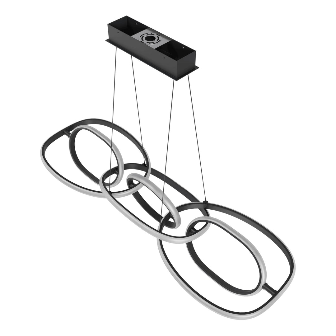Circa 6-Ring LED Pendant by Avenue Lighting - view 7