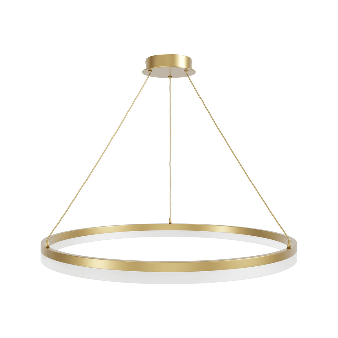 Circa Ring LED Pendant in Gold by Avenue Lighting
