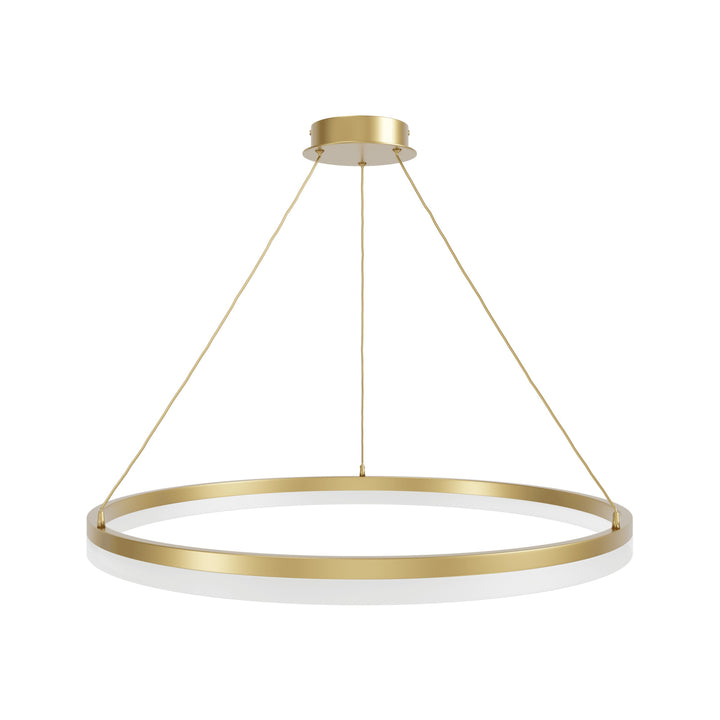 Circa Ring LED Pendant in Gold by Avenue Lighting