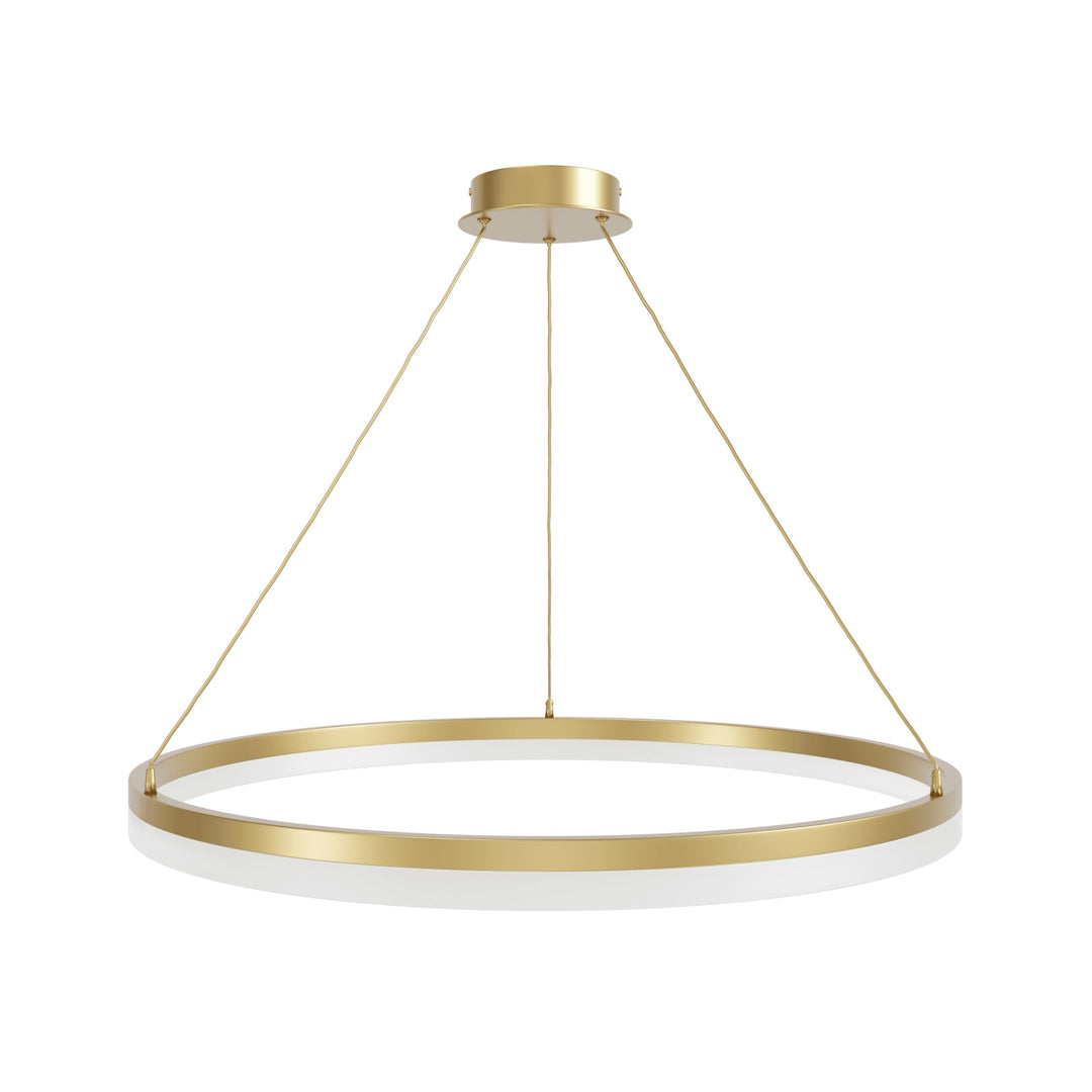 Circa Ring LED Pendant in Gold by Avenue Lighting